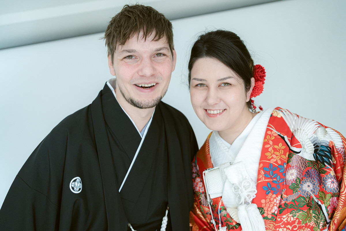 Couples from Denmark and Ukraine